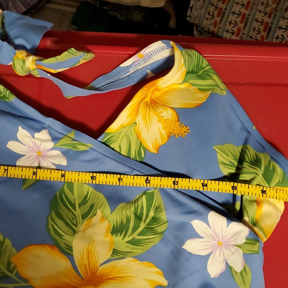 Ralph Lauren & Jantzen size 16 one piece swimsuit and matching cover-up - Picture 16 of 16
